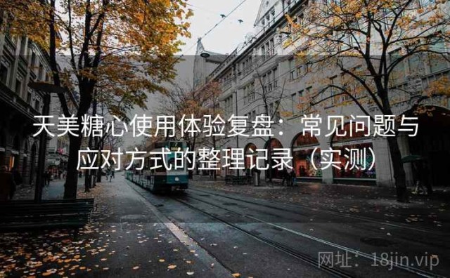 天美糖心使用体验复盘：常见问题与应对方式的整理记录（实测）