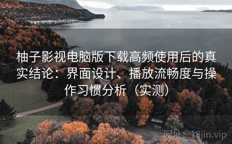 柚子影视电脑版下载高频使用后的真实结论：界面设计、播放流畅度与操作习惯分析（实测）
