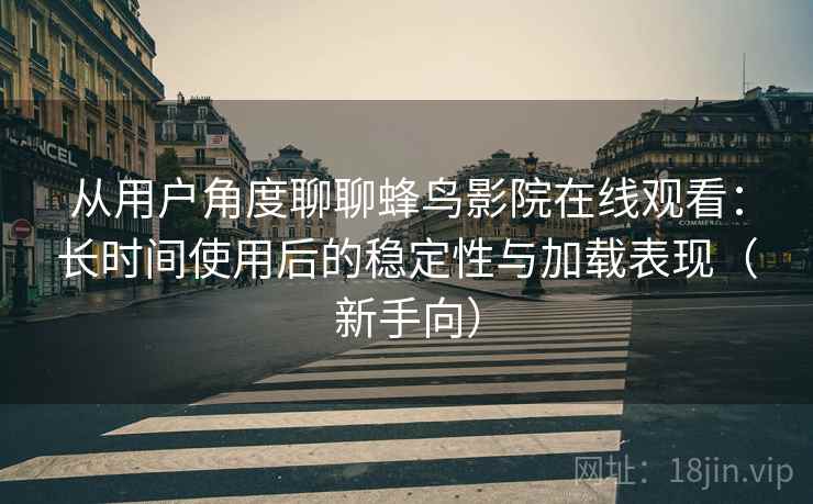 从用户角度聊聊蜂鸟影院在线观看：长时间使用后的稳定性与加载表现（新手向）
